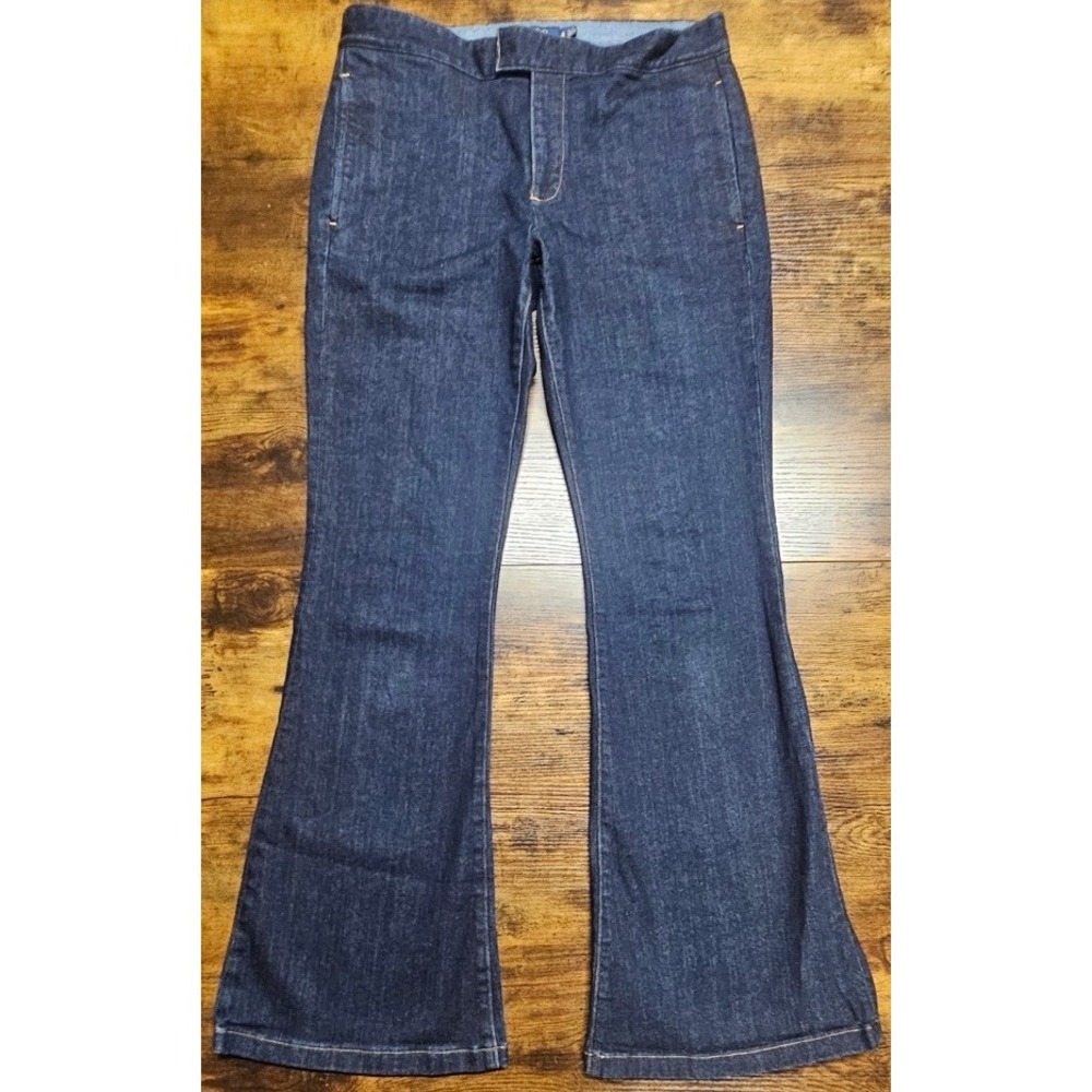 Polo Ralph Lauren Women's Flare Denim Blue‎ Jeans Size 6 With 32 Inseam